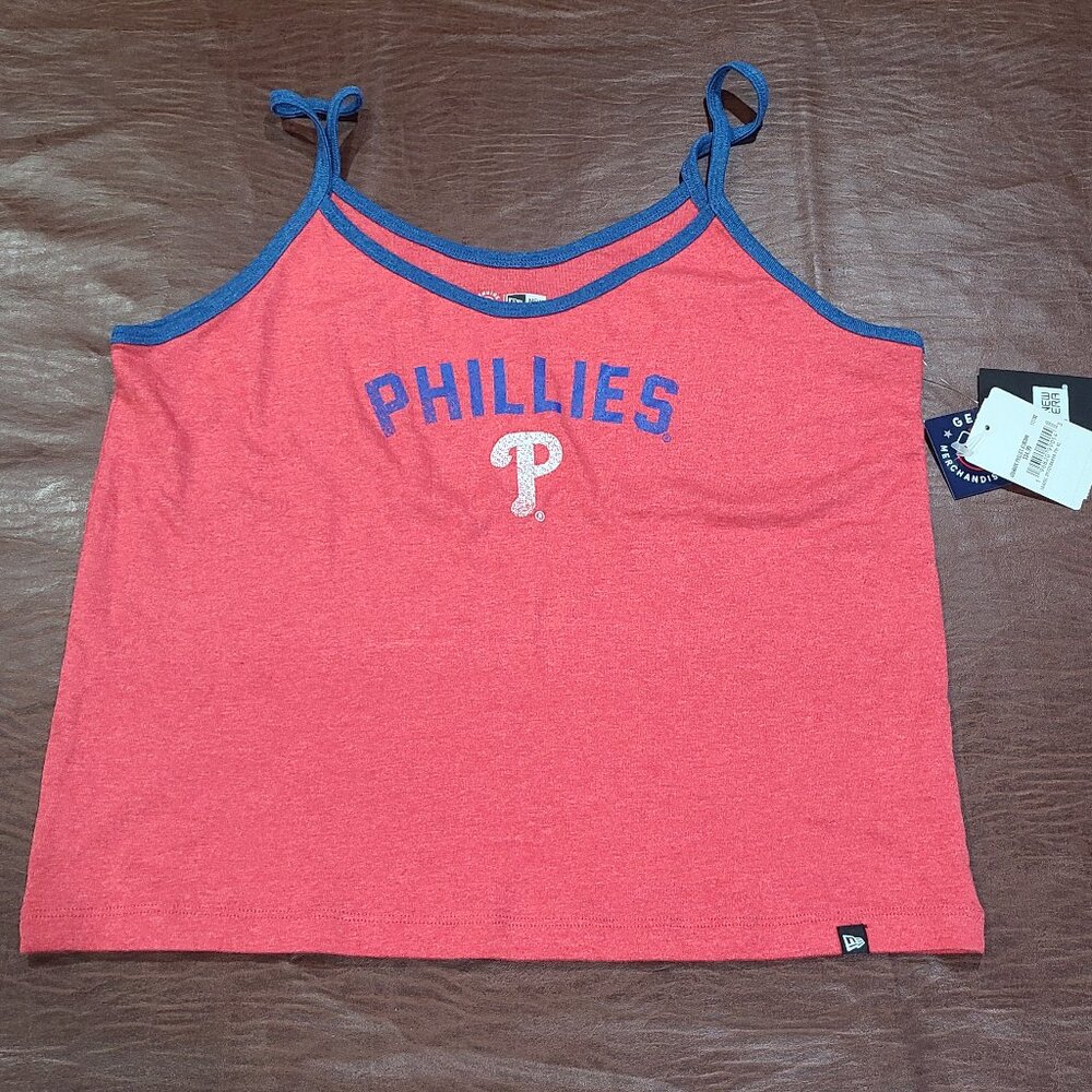 Women's Philadelphia Phillies Baseball Genuine Merchandise Tank Top XL Nwt